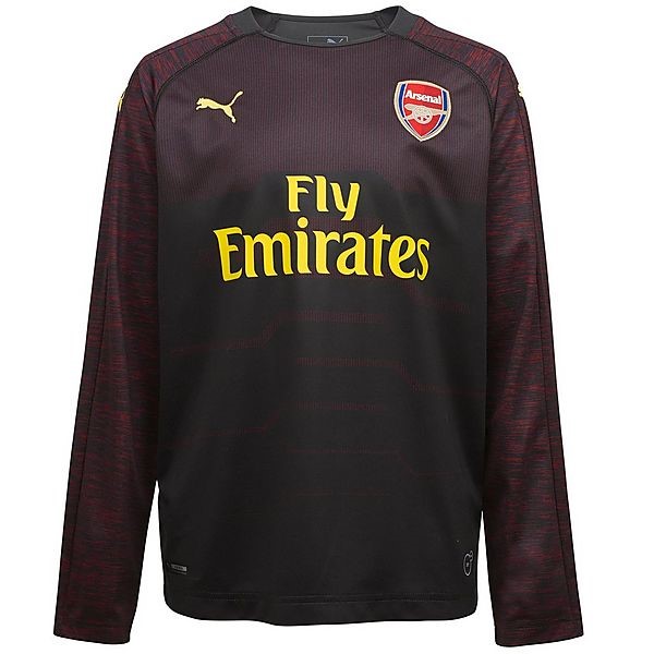 Trikot Arsenal Heim Ml Torwart 2018-19 Schwarz Fussballtrikots Günstig